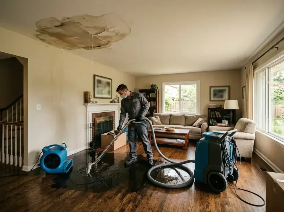 attic-pipe-burst-ceiling-drip-008 — frequently asked questions, Water Damage Restoration & Carpet Care in Hope Mills, NC